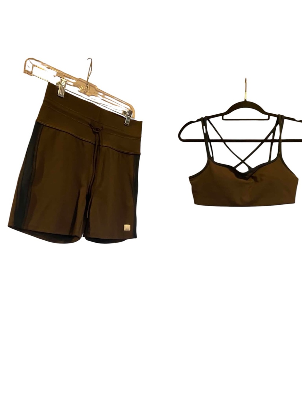 NWT Vuori Daily Track Short 5”/ Daily Layered Tank FRENCH ROAST Size: M - Picture 1 of 6